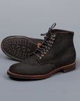 Alden x Frans Boone 379x boots in waxed earth reverse chamois