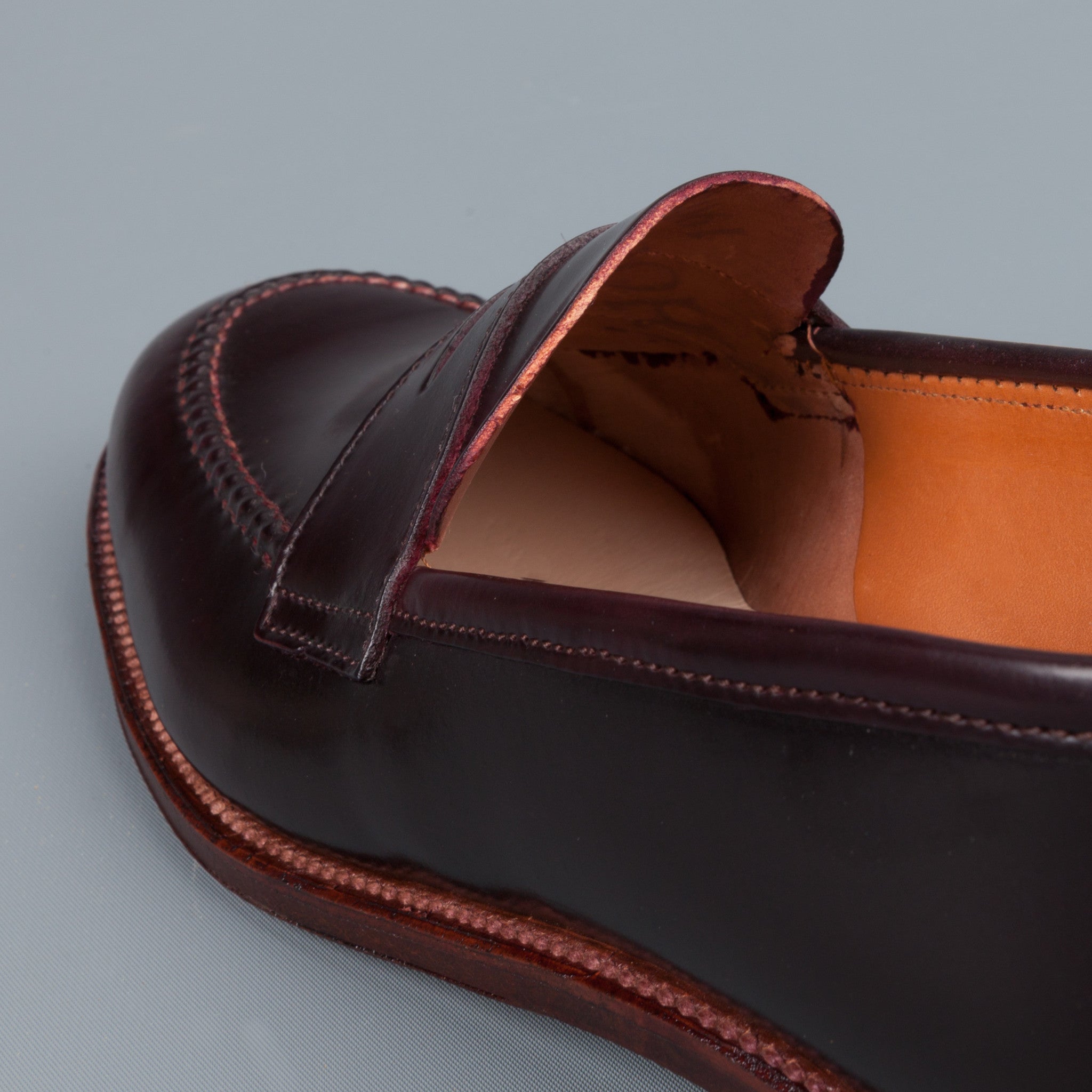 Alden 8 Cordovan unlined loafer Frans Boone Store