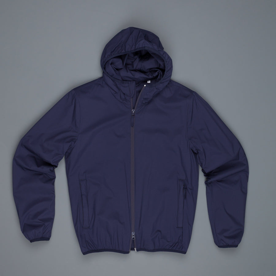 Aspesi i737 coat cappuccio comfort blue