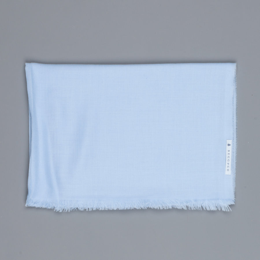 Alex Begg Wispy woven stole cashmere Ciel