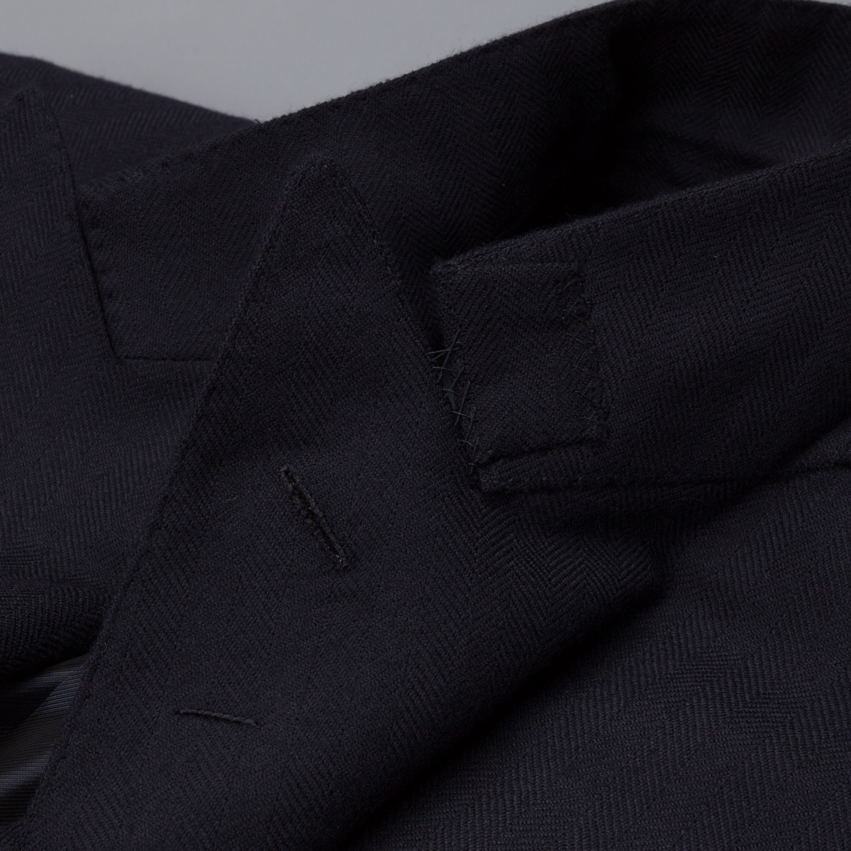 Caruso Aida drop 8 herringbone wool jacket