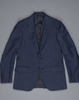 Caruso Nabucco Suit blu wool houndstooth