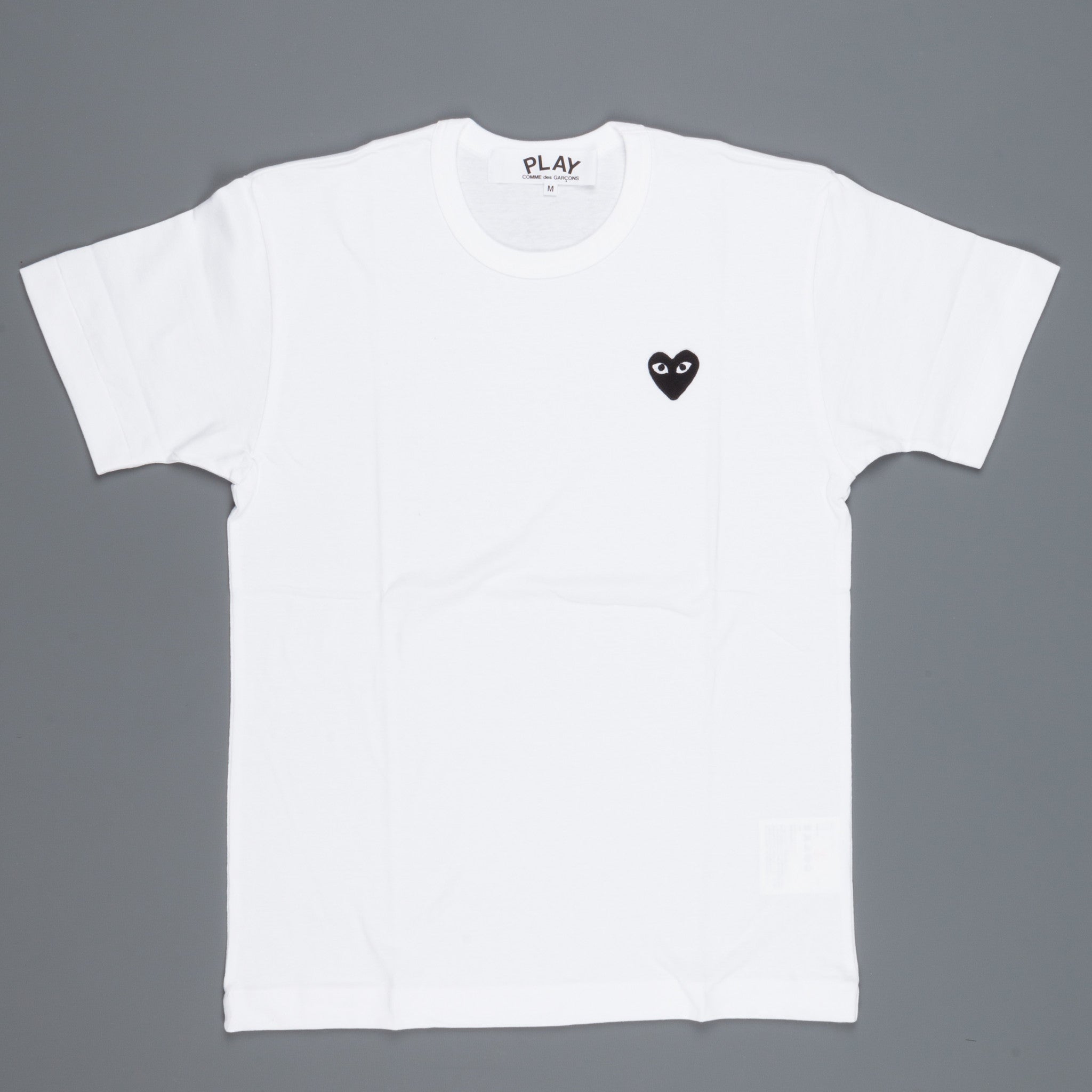 Play Comme des Garçons PLAY T-shirt Black heart White