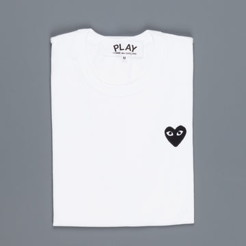 Play Comme des Garçons PLAY T-shirt Black heart White