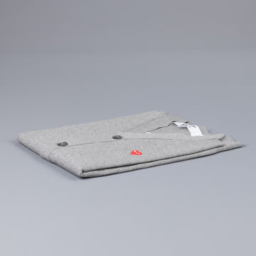 Comme des Garçons PLAY cotton cardigan red heart grey