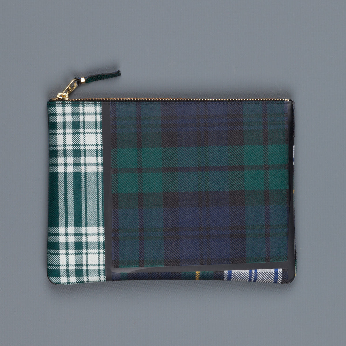 Comme des Garçons Wallet envelop Tartan Green – Frans Boone Store
