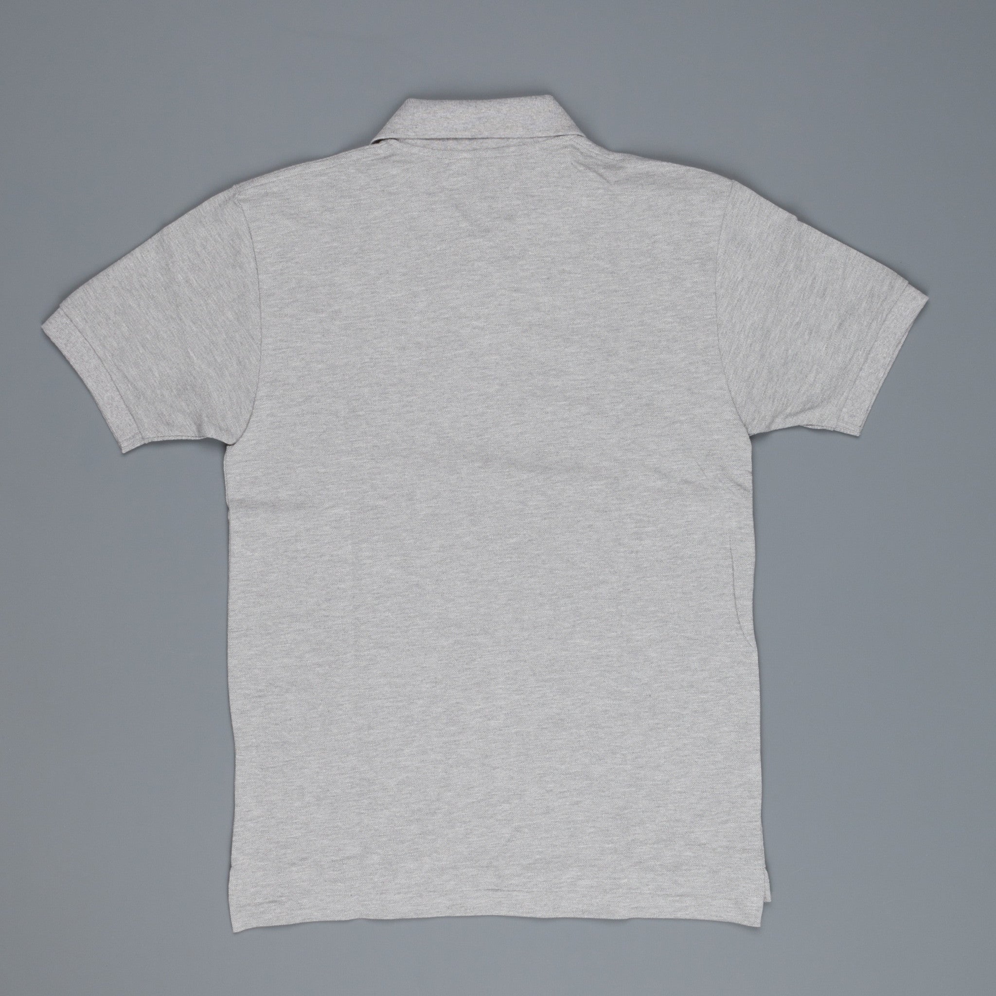 Comme des Garçons PLAY polo shirt long heart grey melange