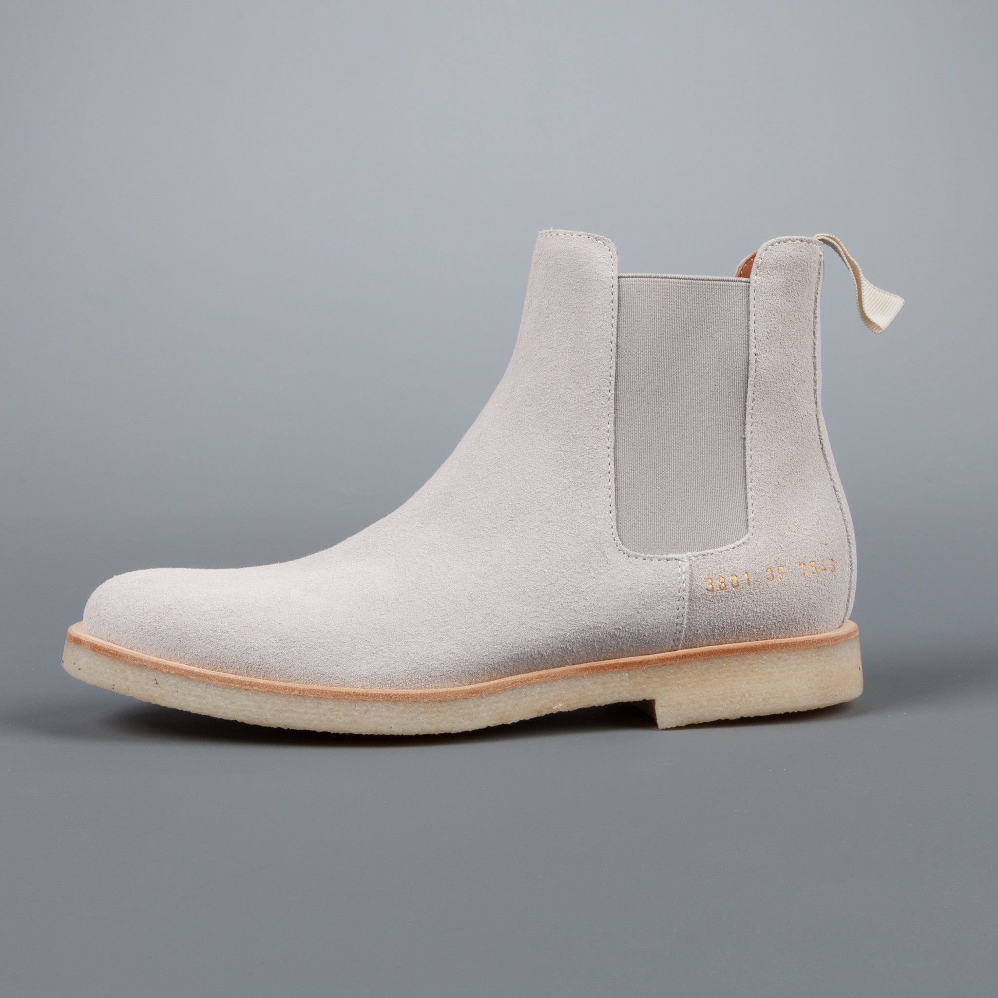 Common Projects Woman by Common Projects Chelsea boot in Grey Suede