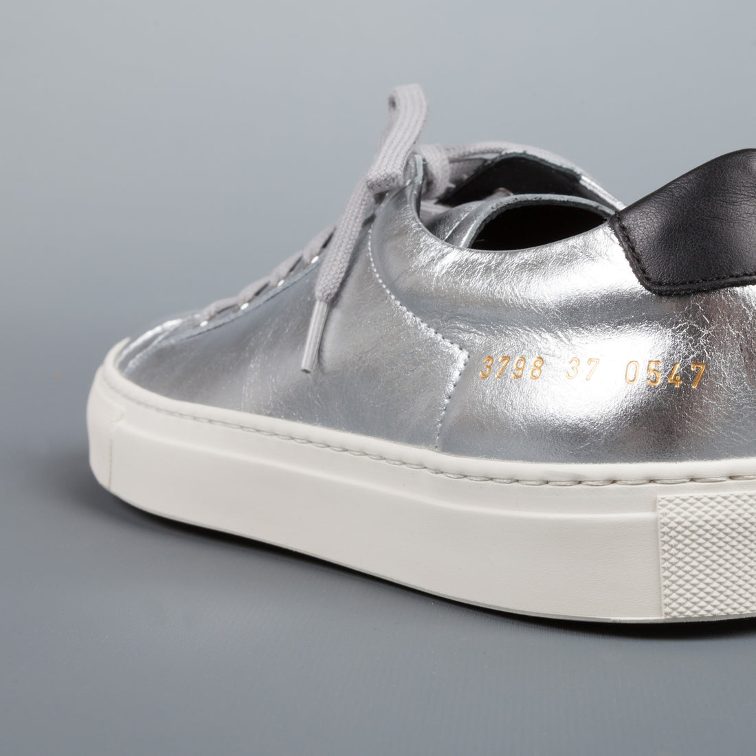 Common Projects Woman by Common Projects Achilles retro low Silver black