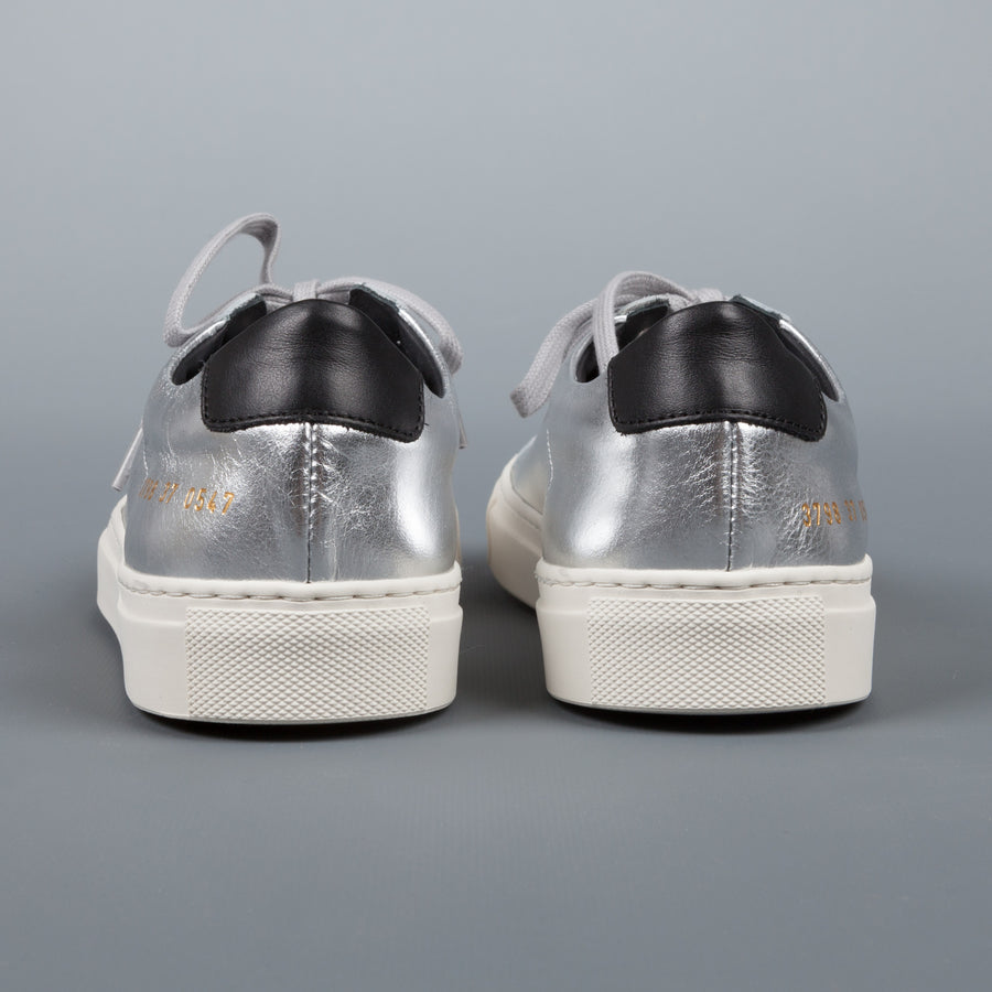 Common Projects Woman by Common Projects Achilles retro low Silver black