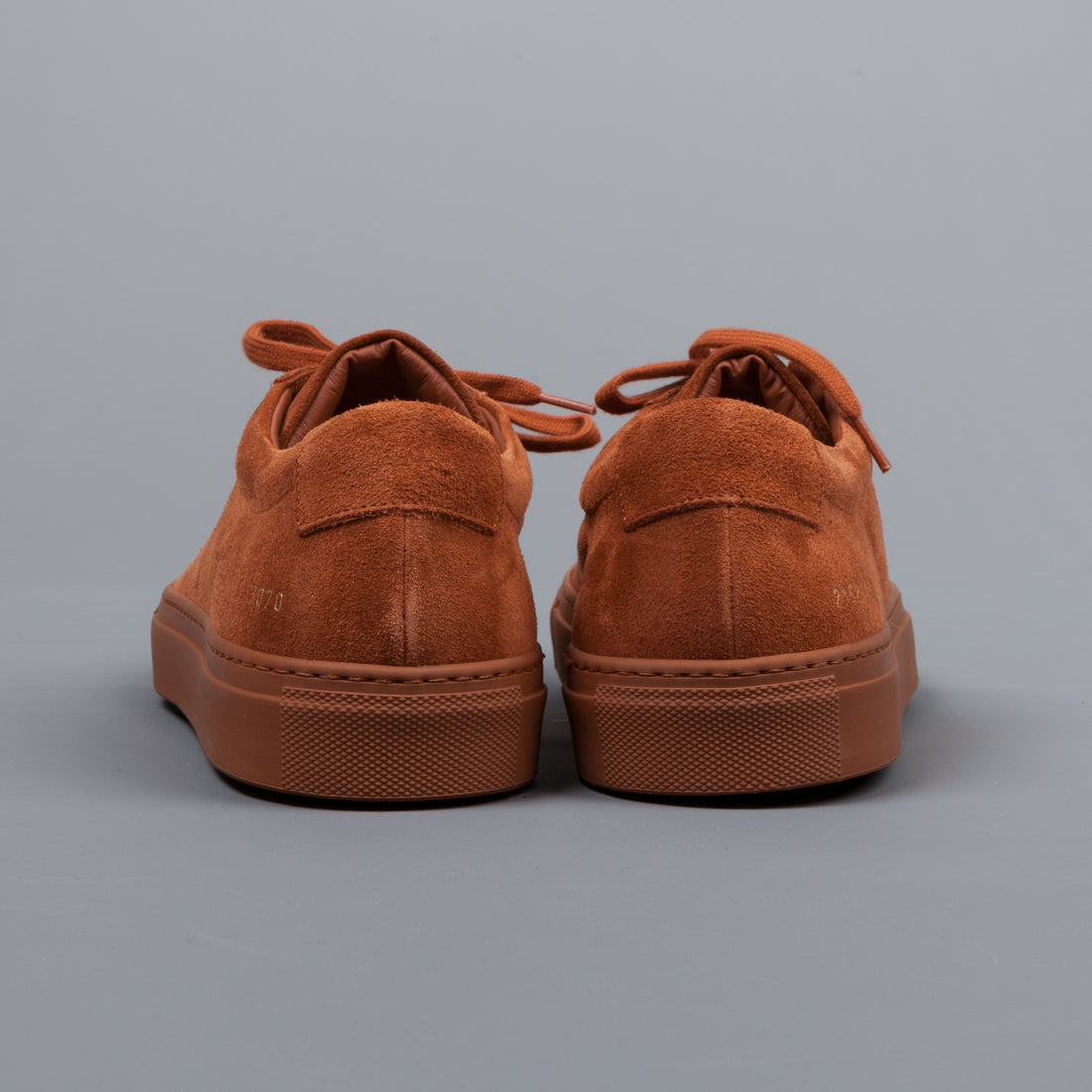 Common Projects Achilles low in suede Rust
