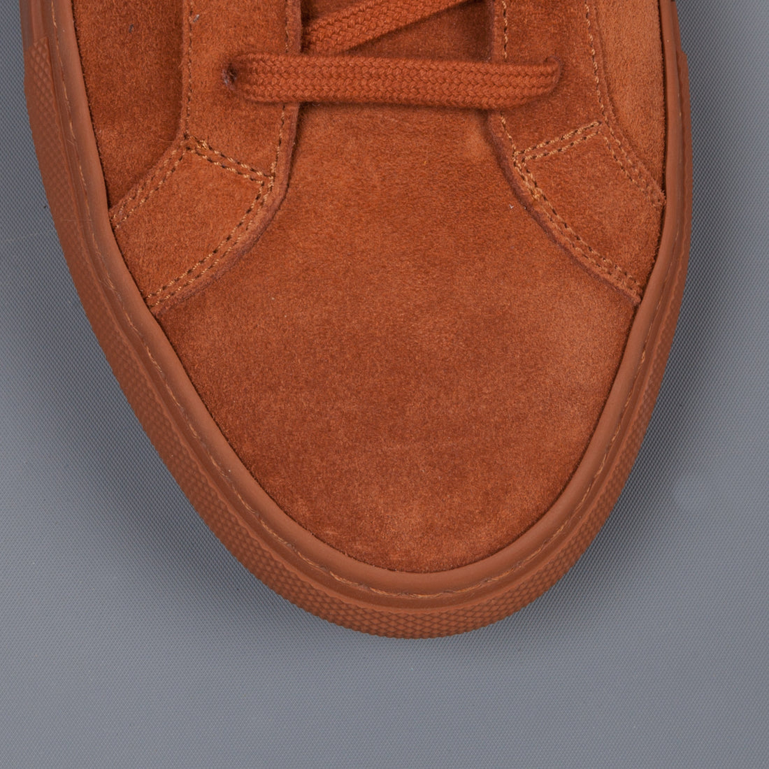 Common Projects Achilles low in suede Rust
