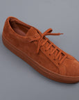 Common Projects Achilles low in suede Rust