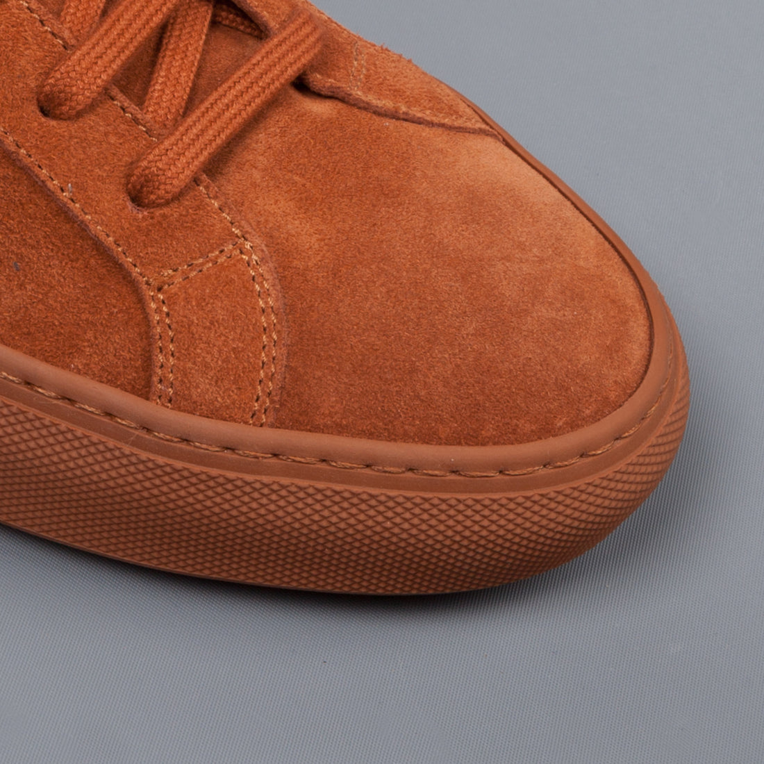 Common Projects Achilles low in suede Rust
