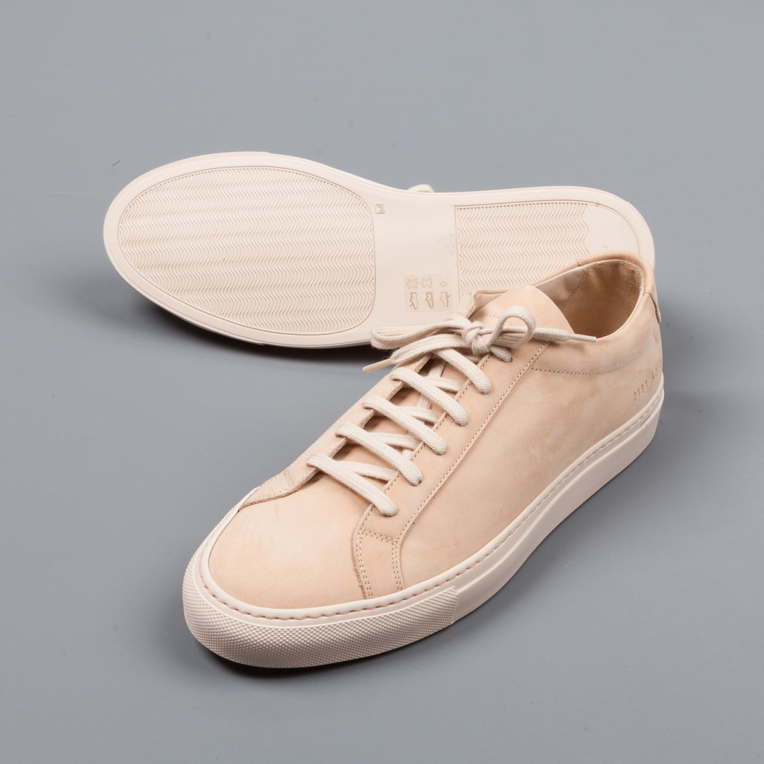 Common Projects Original Achilles Low Nabuck Nude