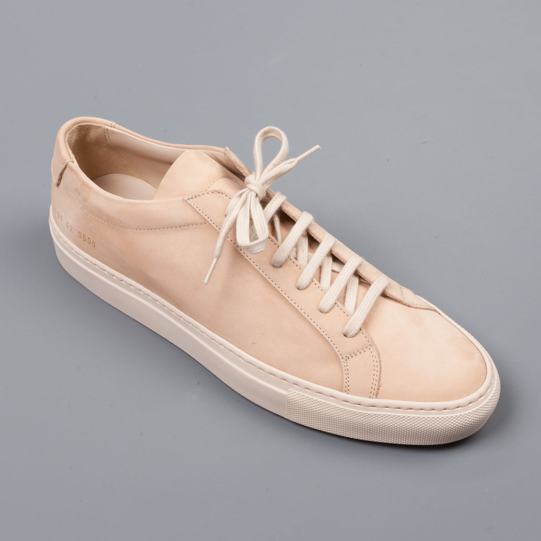 Common Projects Original Achilles Low Nabuck Nude