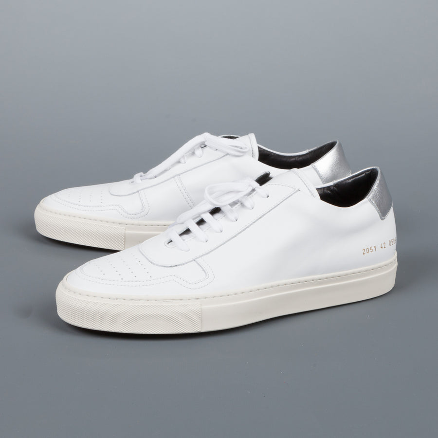 Common Projects  2051 BBall low retro 0509 white silver