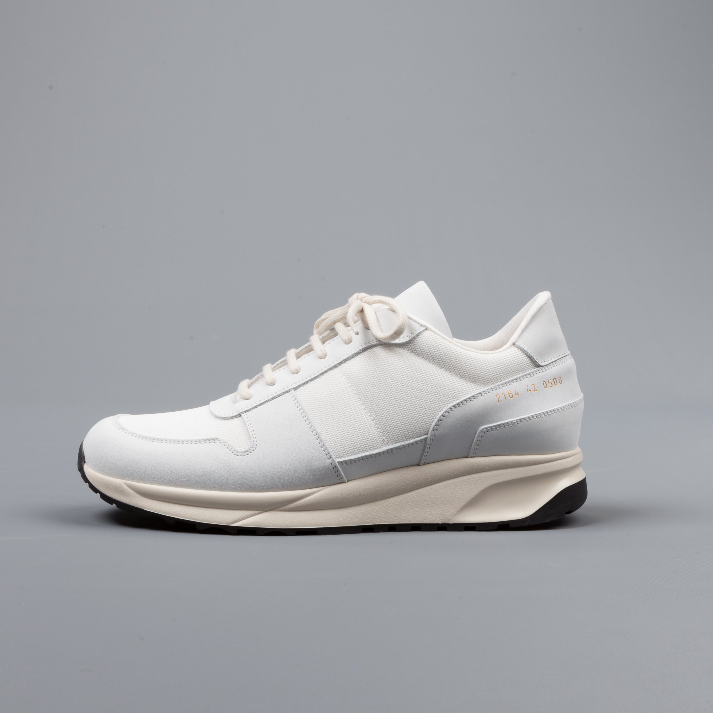 Common Projects Track Vintage White