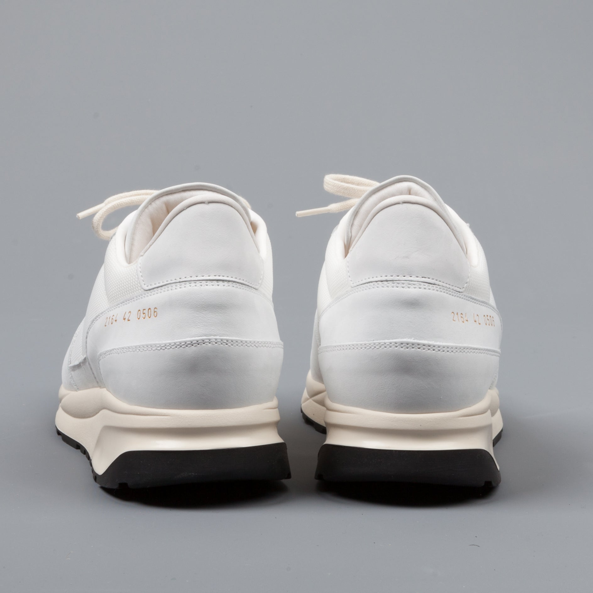 Common Projects Track Vintage White