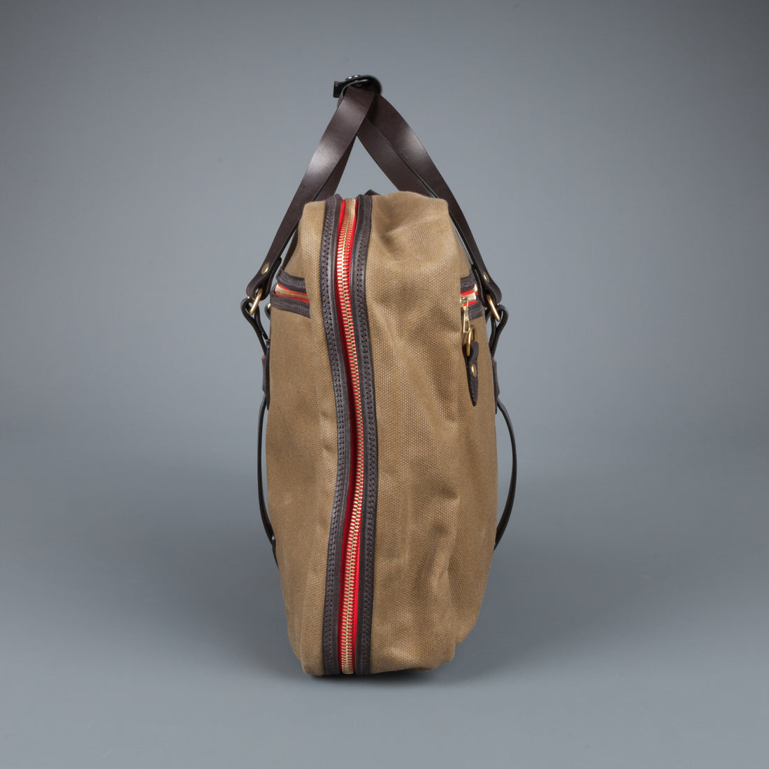 Croots Flight Bag waxed olive