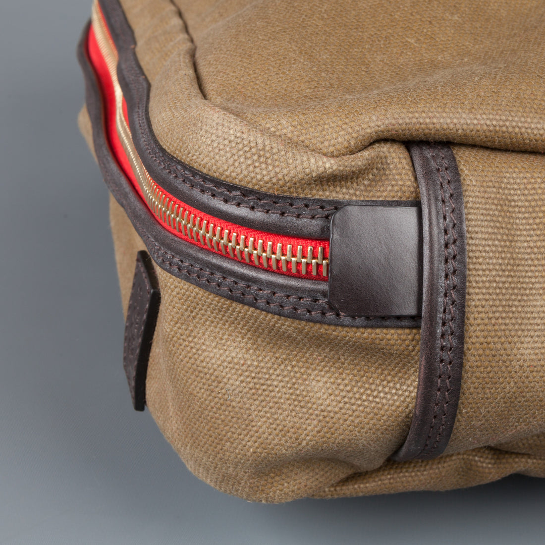Croots Flight Bag waxed olive