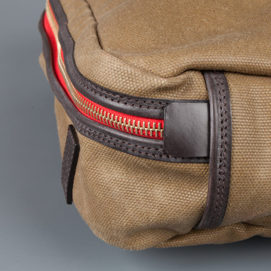 Croots Flight Bag waxed olive