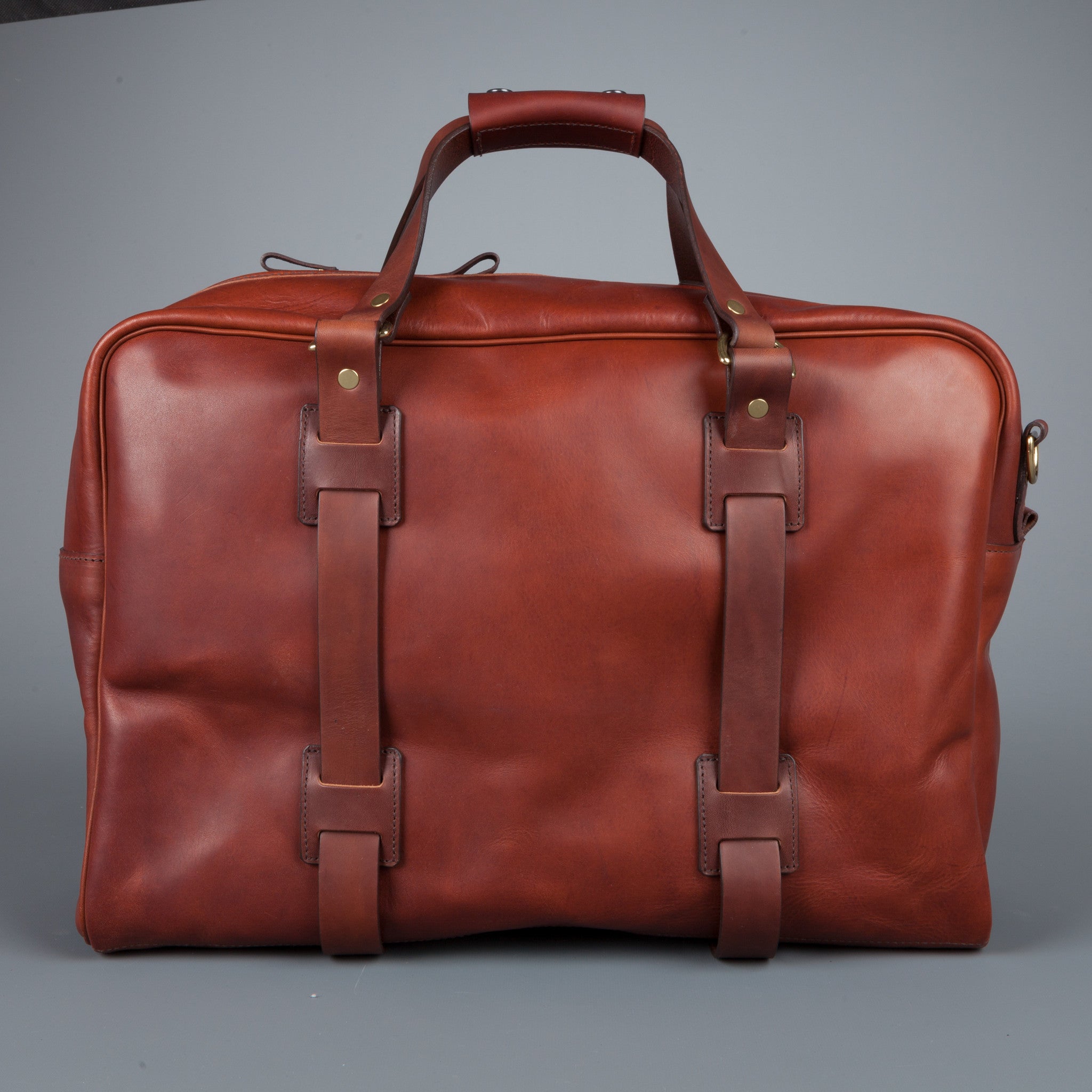 Croots Holdall Italian Calf leather Port