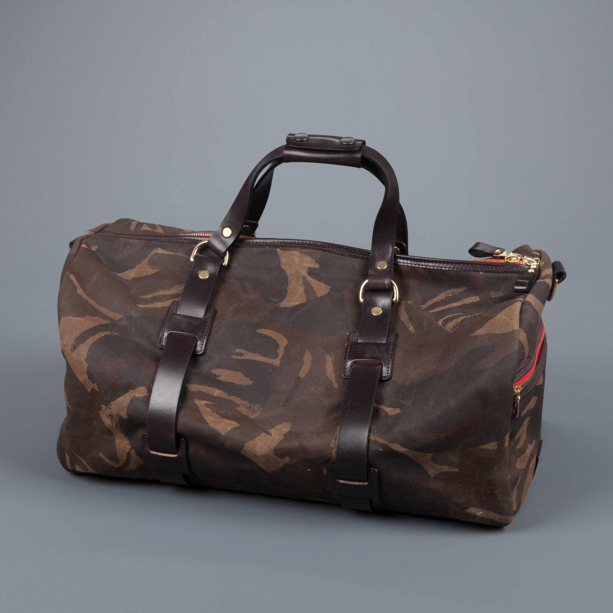 Croots Waxed Camo Duffle Holdall