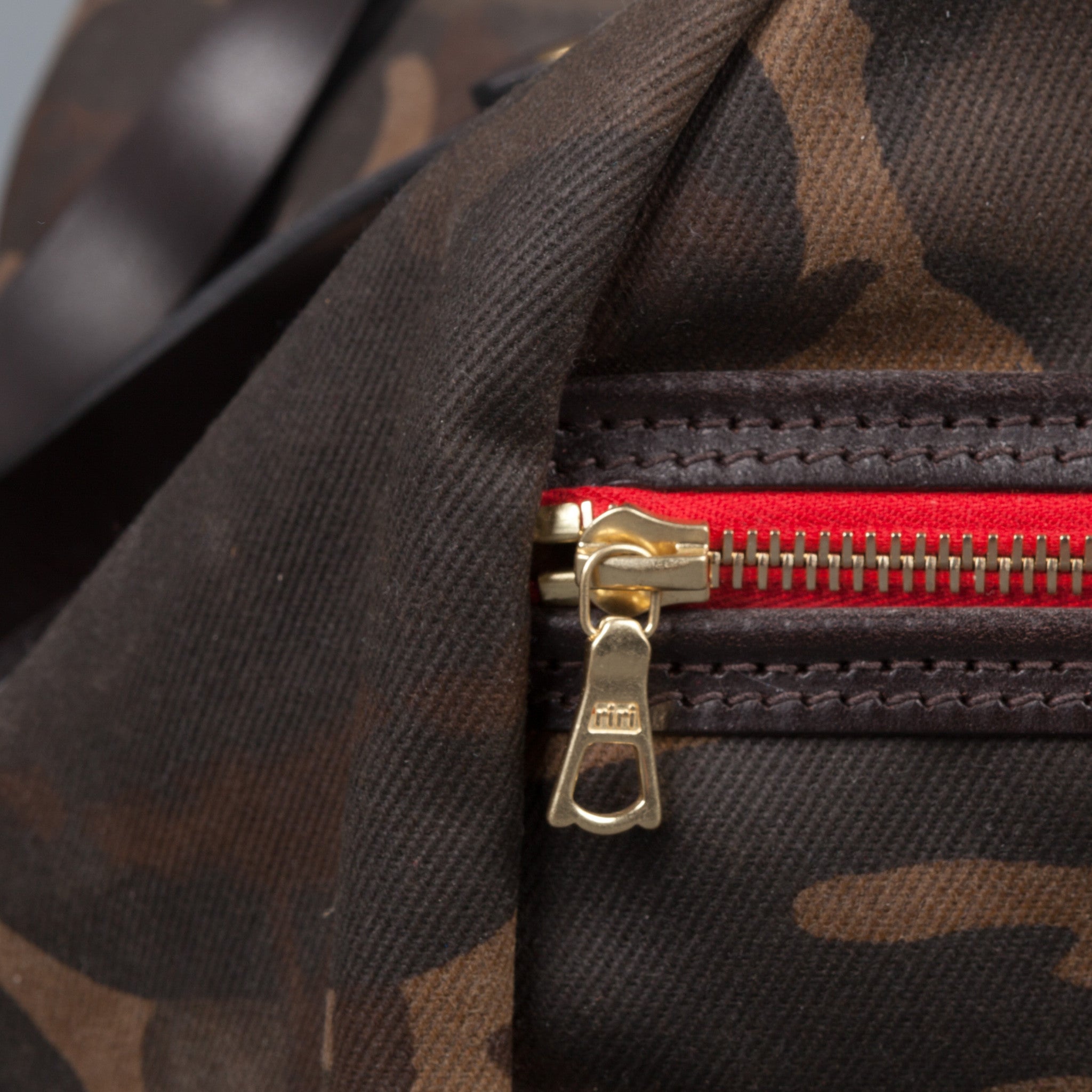 Croots Waxed Camo Duffle Holdall