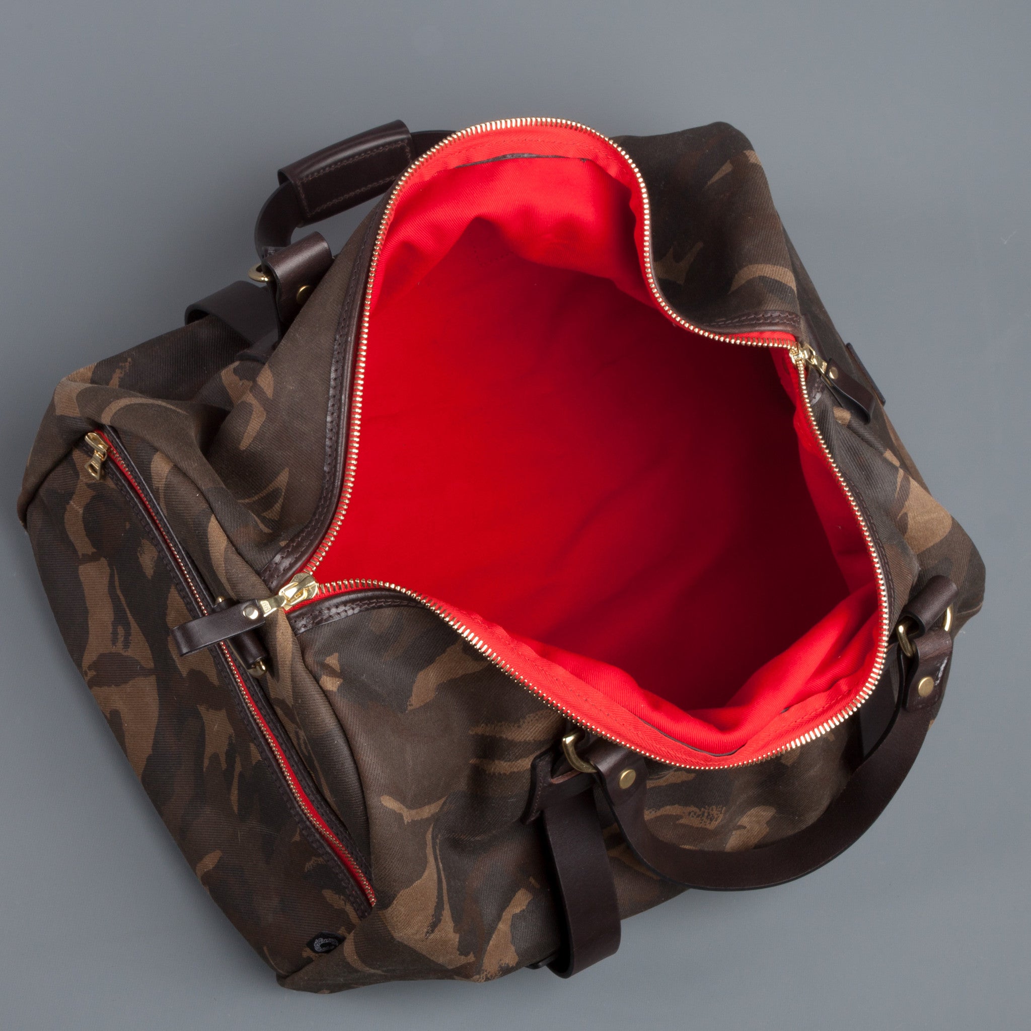 Croots Waxed Camo Duffle Holdall