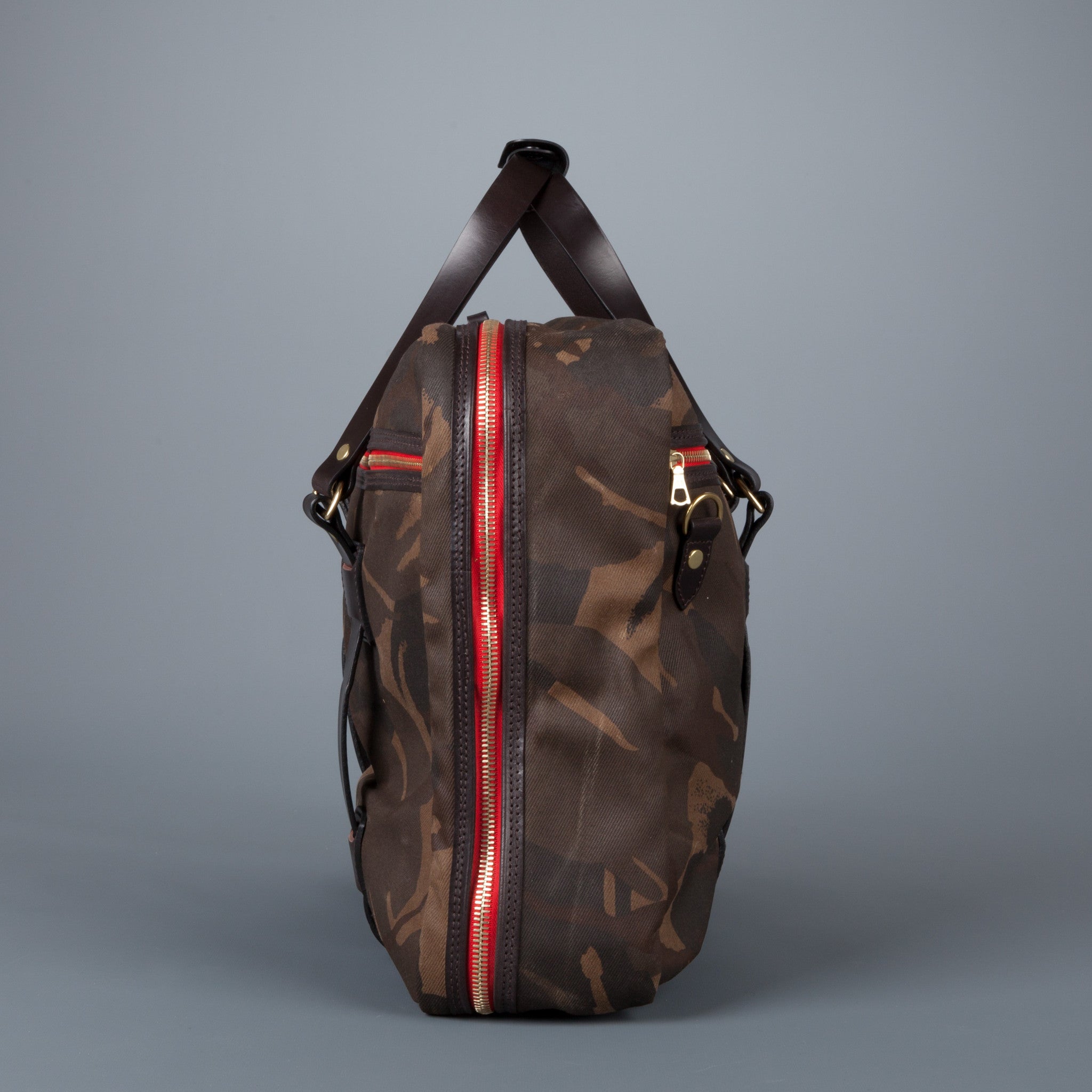 Croots Flight Bag waxed camo