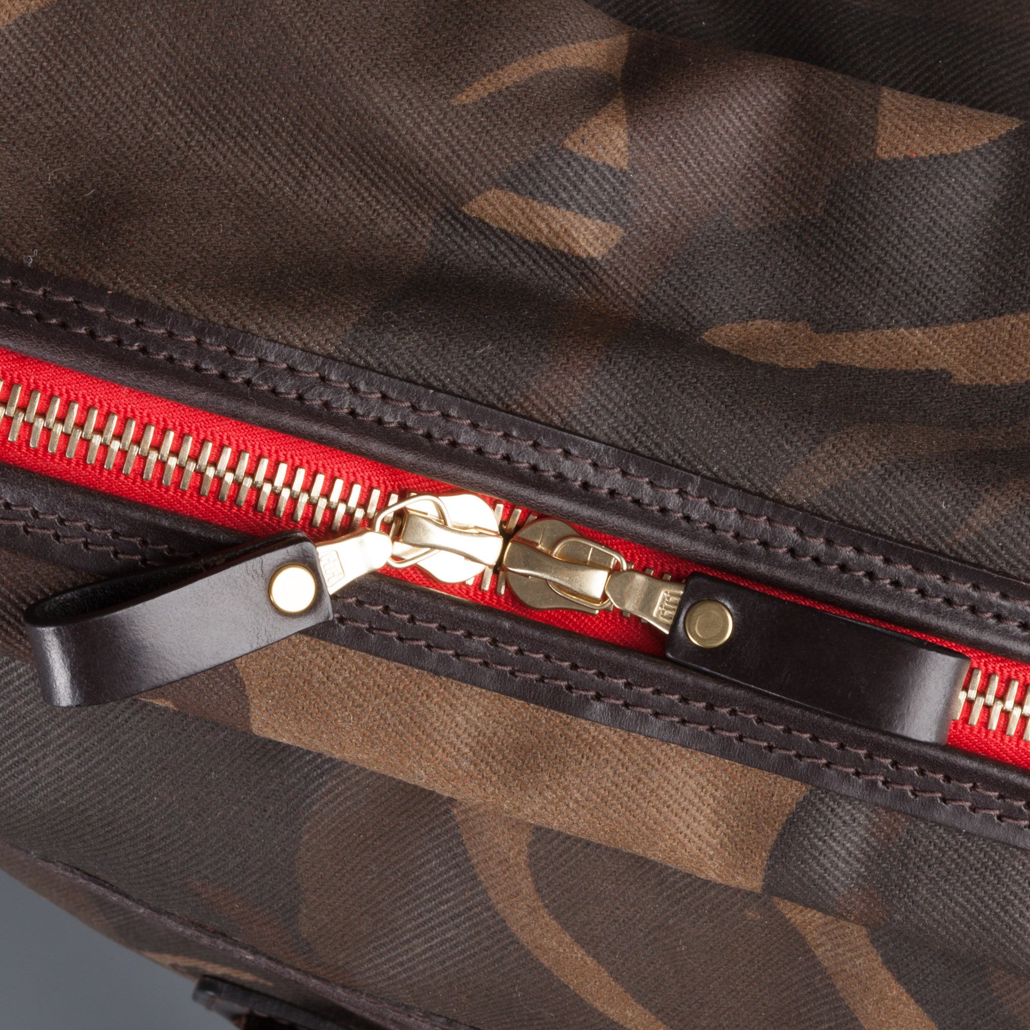 Croots Flight Bag waxed camo