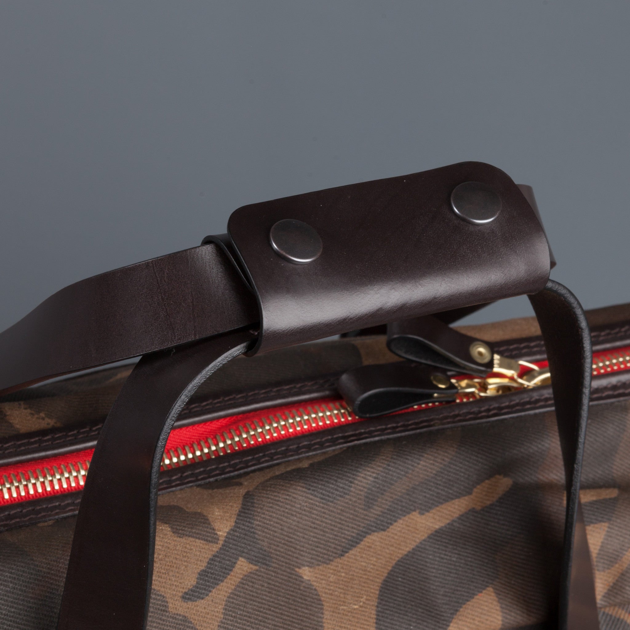 Croots Flight Bag waxed camo