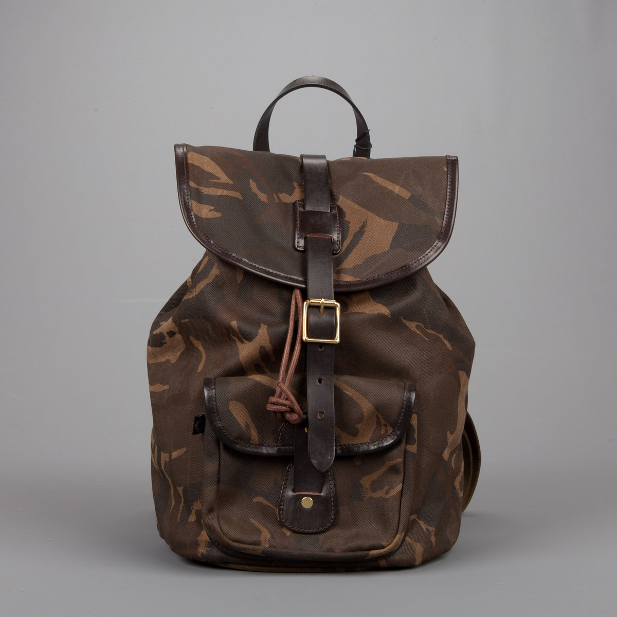 Croots Rucksack Croots Drawstring rucksack Waxed Camouflage – Frans Boone Store