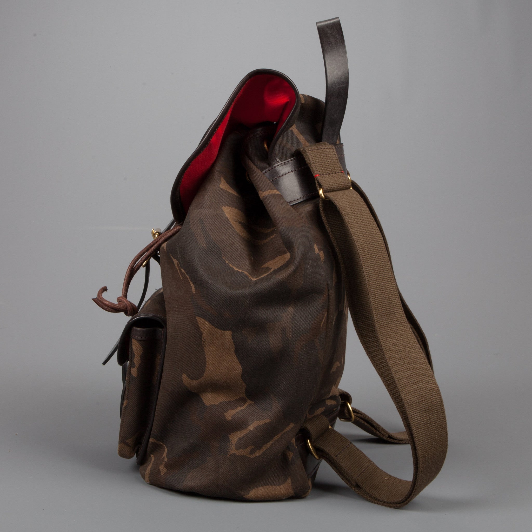 Croots Rucksack Croots Drawstring rucksack Waxed Camouflage – Frans Boone Store