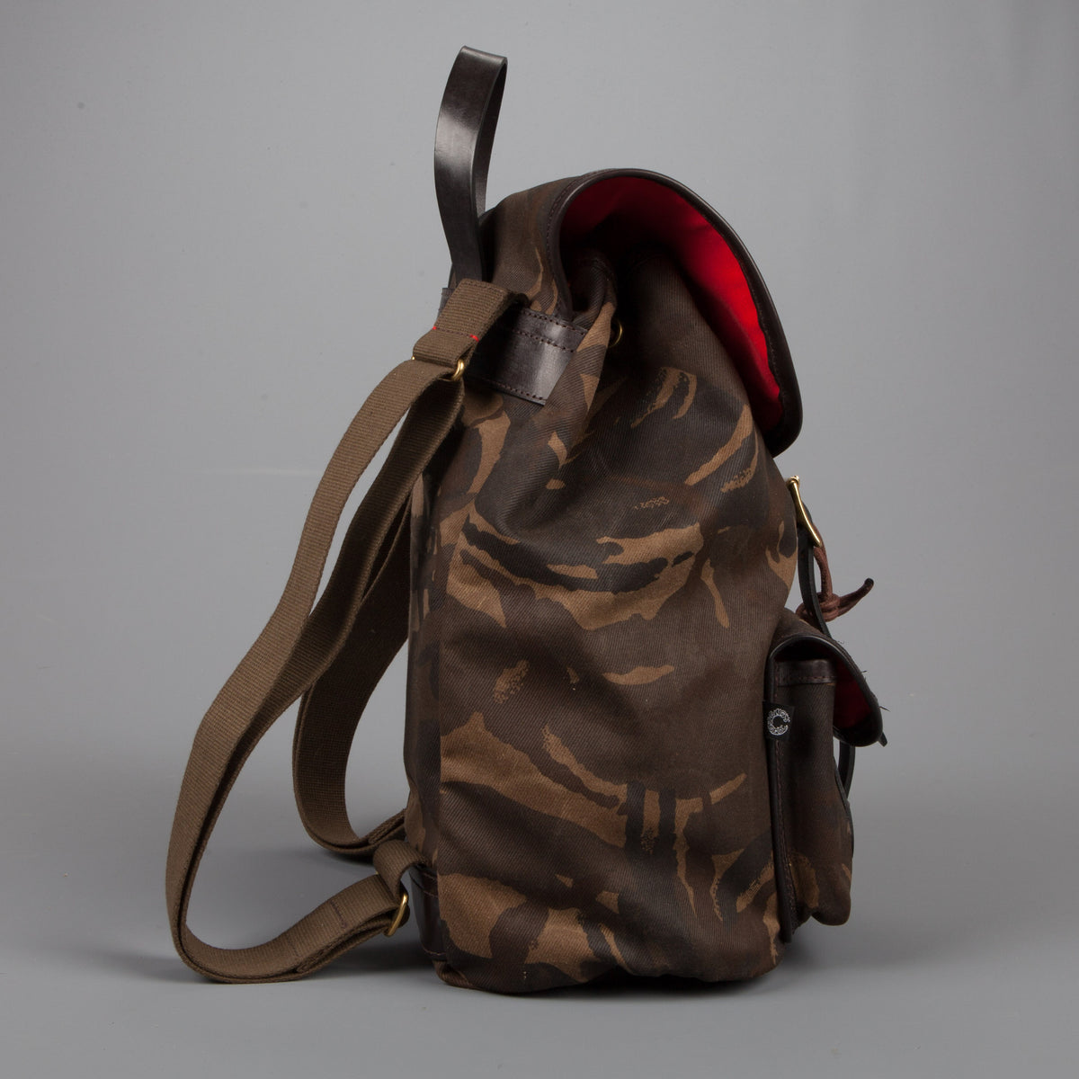 Croots Drawstring rucksack Waxed Camouflage – Frans Boone Store