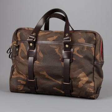 Croots Laptop Bag waxed camo
