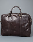 Croots Bridle Leather Dark Havana Laptop Bag