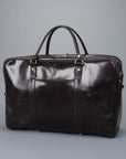 Croots Bridle Leather Holdall Dark Havana - Large