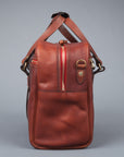 Croots Vintage leather traveller bag port