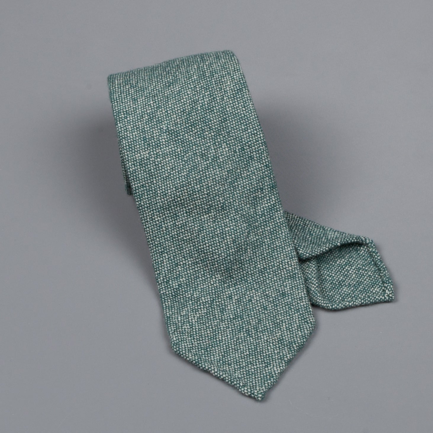 Drake&#39;s Cashmere Tie untipped bottle melange