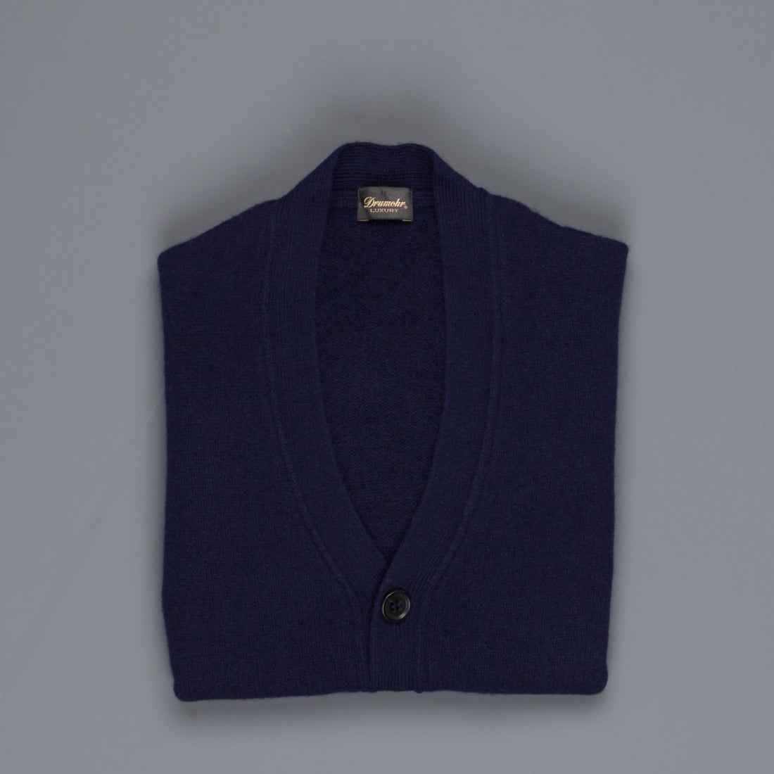 Drumohr Cashmere Cardigan blue notte