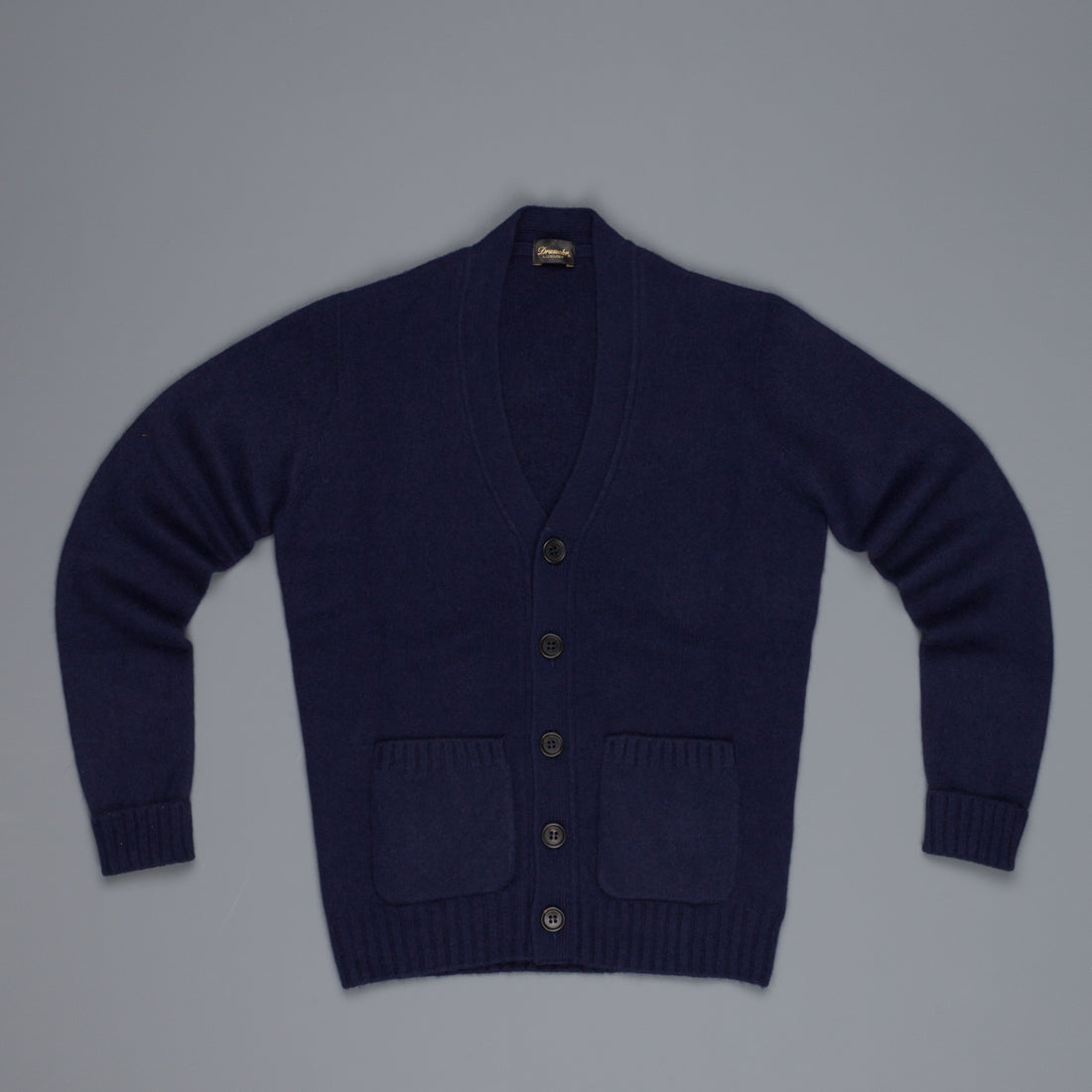 Drumohr Cashmere Cardigan blue notte