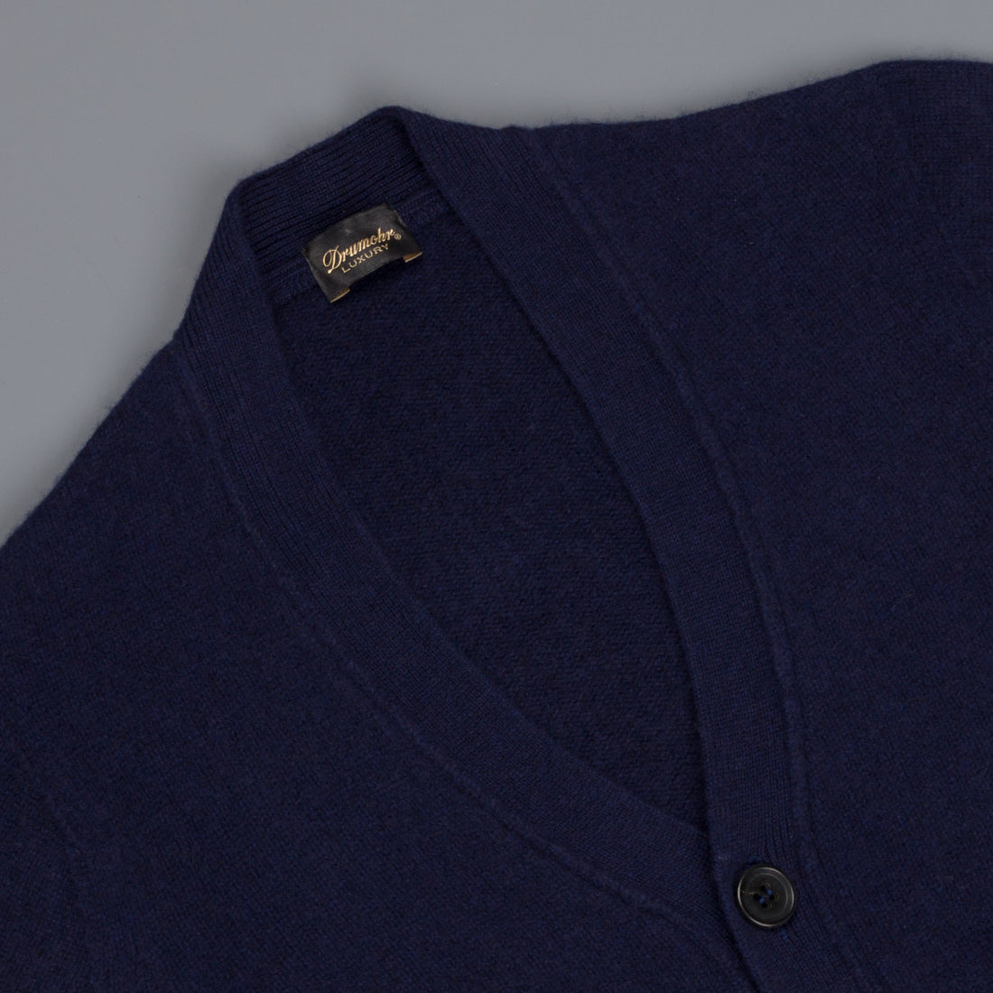 Drumohr Cashmere Cardigan blue notte