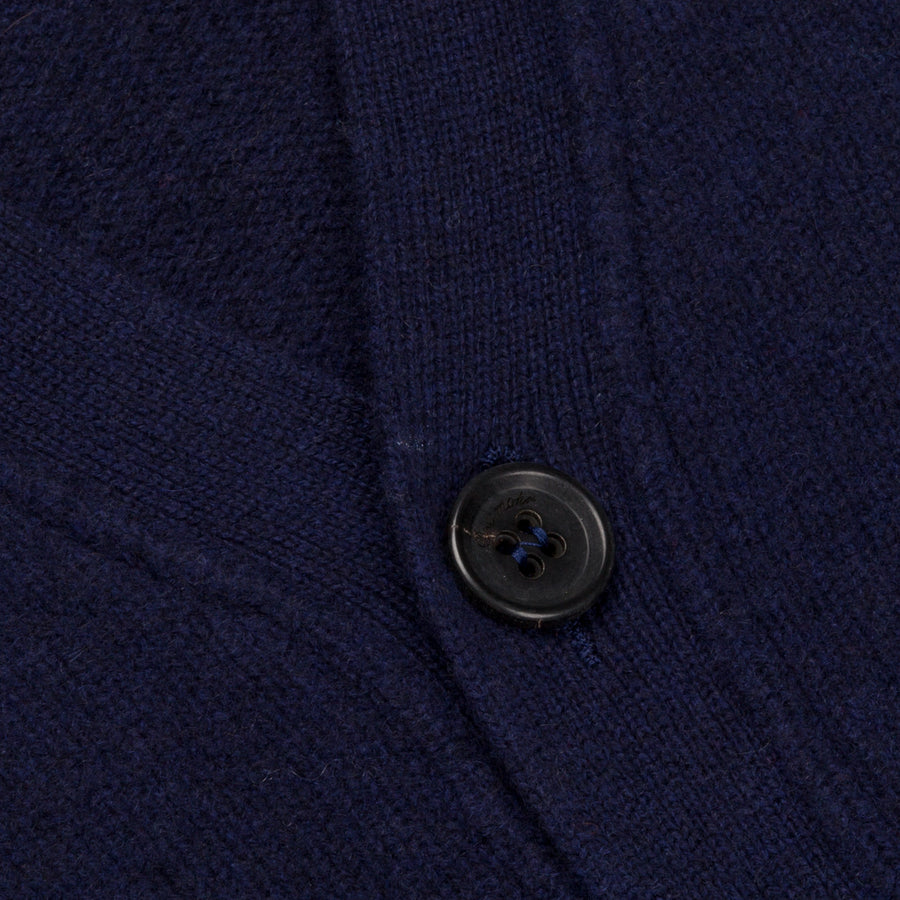 Drumohr Cashmere Cardigan blue notte
