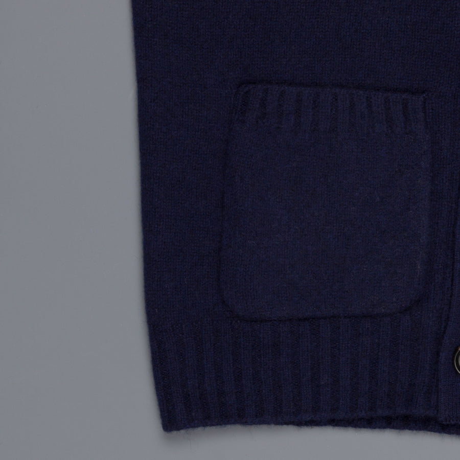 Drumohr Cashmere Cardigan blue notte