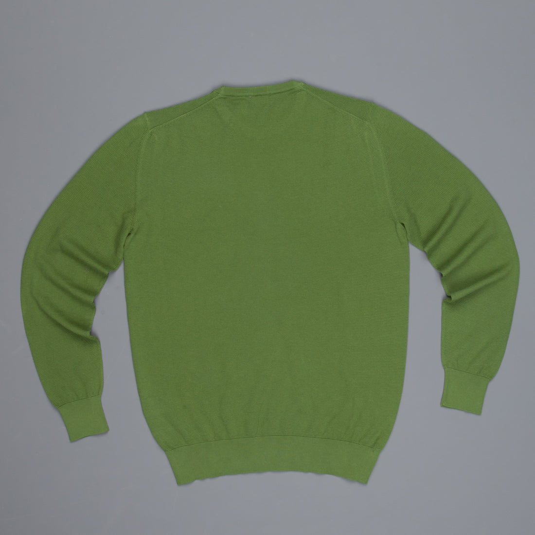 Drumohr Cotton Crew Neck Olive