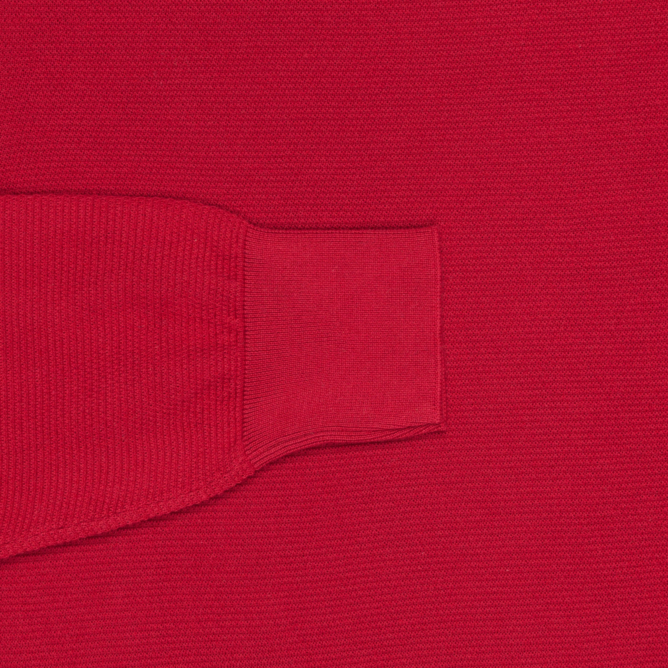 Drumohr Cotton Crew Neck Rosso