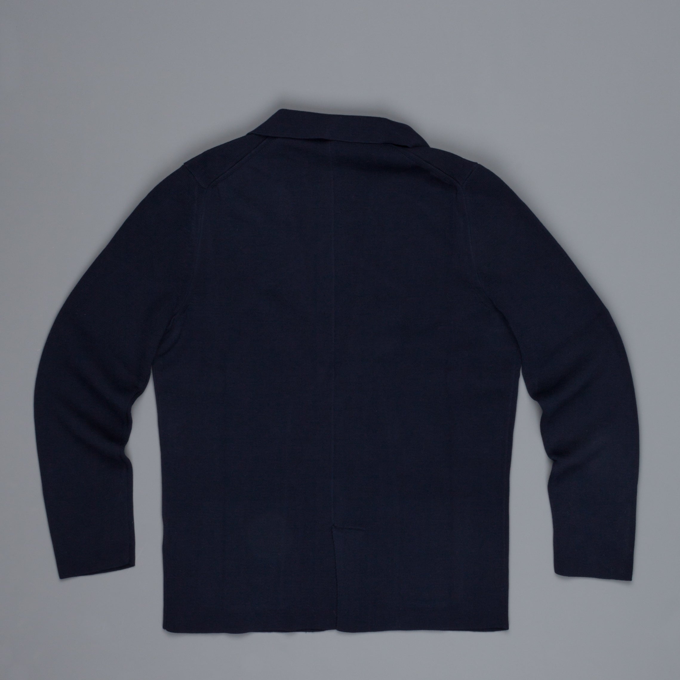 Drumohr Cotton Cardigan Blue Notte