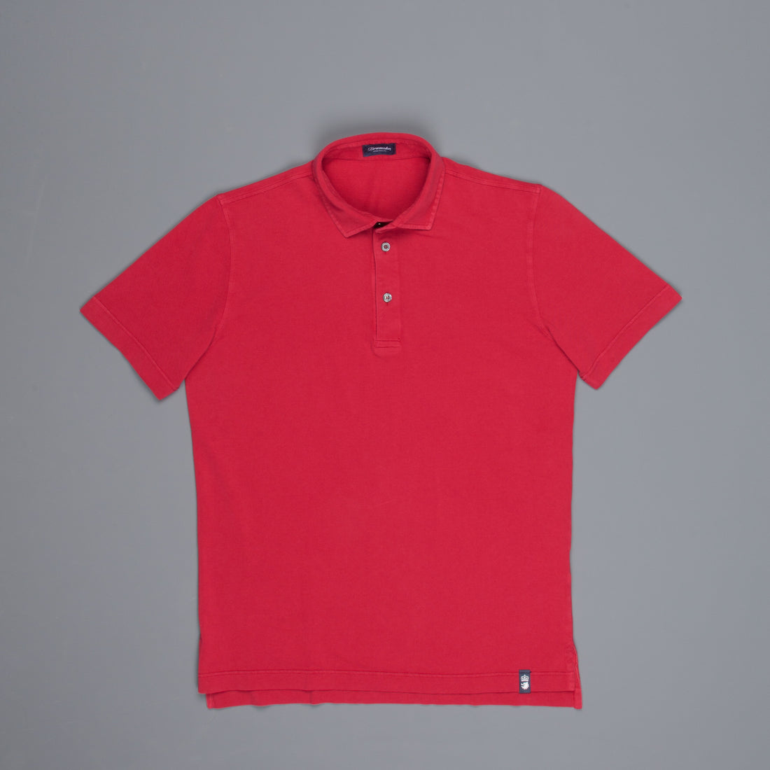 Drumohr Pique Polo rosso
